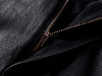 "ZIP" Multi-zipper Wax Pants