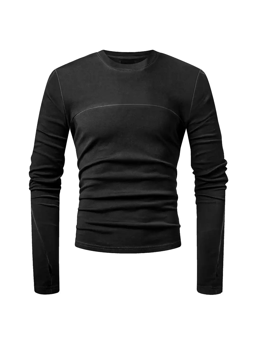 REBEL WAVE | Water-Wash Dyed Slim Fit Long Sleeve