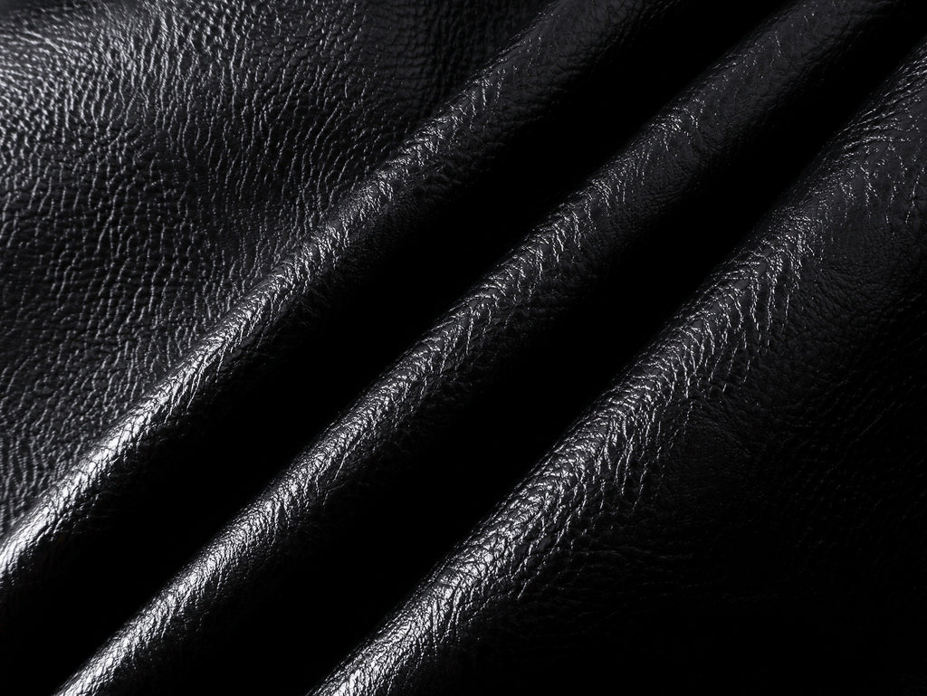 Double Waist Bag Structured Leather Pants