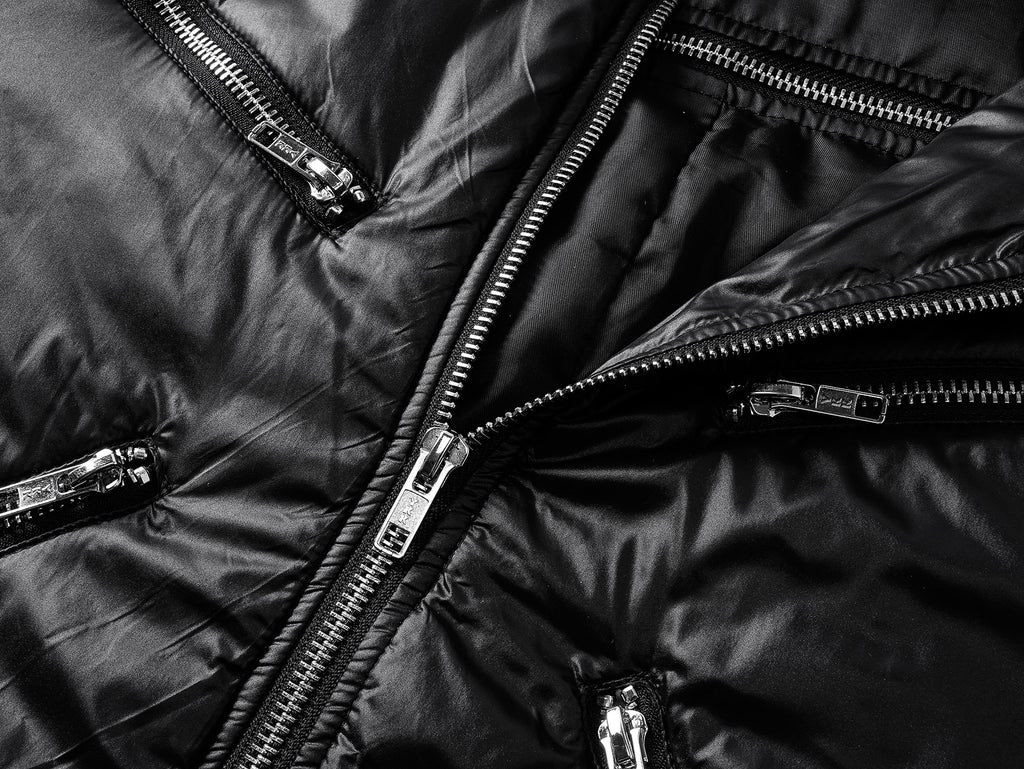 Detachable Fur Hooded Zip Jacket
